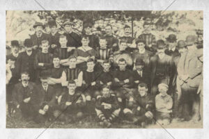 North Hobart Football Club Crowd Portrait 1908 6" x 4" Photo Print