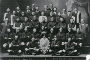North Hobart 1914 State Premiers Team Portrait 6" x 4" Photo Print