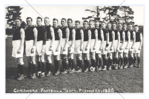 Cananore 1925 Premiership Football Team Line Up 6" x 4" Photo Print