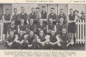 1932 North Hobart Premiership Side Newspaper Photo 6"x 4" Photo Print