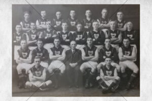 1933 Tasmanian ANFC Carnival Squad Studio Photo 6"x 4" Photo Print