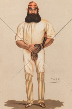 W G Grace Vanity Fair Cricket Caricature 6" x 4" Photo Print