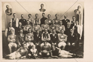 O.M.F.C. Premiers 1915 Team Portrait 6" x 4" Photo Print