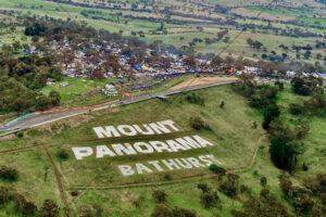 Mount Panorama Bathurst Campsite Hillside 6" x 4" Photo Print