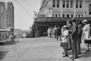 Albert Street Western Corner Towards Botanic Gardens 6" x 4" Photo Print