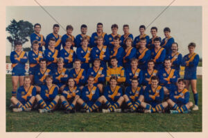 Williamstown Football Club Team Photo c1990 6" x 4" Photo Print