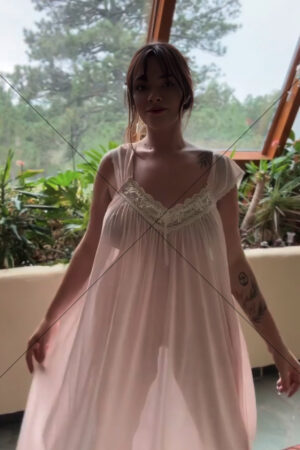 Soft Pink Babydoll Dress By Garden Window 6" x 4" Photo Print