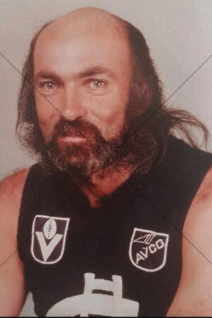 Bruce Doull early career Carlton portrait 6" x 4" Photo Print