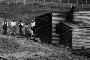 Excavation of Kensington Hill train and pond 6" x 4" Photo Print