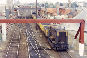 F211 diesel shunting coal train at Geelong 6" x 4" Photo Print