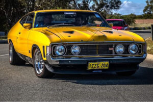 Ford Falcon GT Yellow Aussie Muscle Car 6" x 4" Photo Print