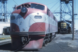 GM31 diesel locomotive at Dynon depot December 1972 6" x 4" Photo Print