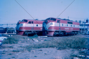 GM34 and GM32 on Dynon turntable May 1972 6" x 4" Photo Print