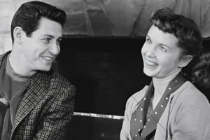 Eddie Fisher And Debbie Reynolds Smiling Together 6" x 4" Photo Print