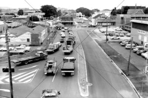 James St Valley Brisbane Traffic Scene 1973 6" x 4" Photo Print