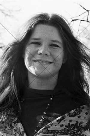 Janis Joplin Relaxed Outdoor Portrait 6" x 4" Photo Print