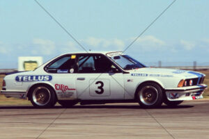 Kent Baigent BMW 635CSi blasts through Adelaide 6" x 4" Photo Print
