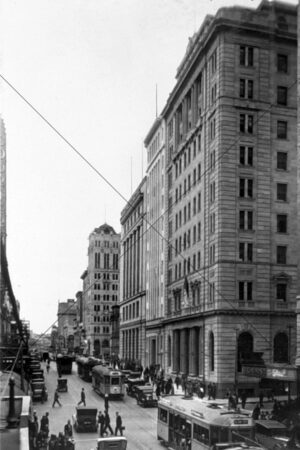 Queen And Edward Streets Brisbane Traffic Scene 1934 6" x 4" Photo Print