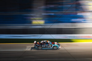 Chaz Mostert Optus Mustang high speed pit straight pan 6" x 4" Photo Print