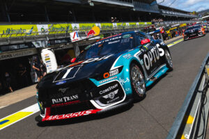 Chaz Mostert Optus Mustang rolling from pit lane in Adelaide 6" x 4" Photo Print