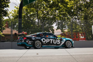 Chaz Mostert Optus Mustang side profile Adelaide circuit 6" x 4" Photo Print