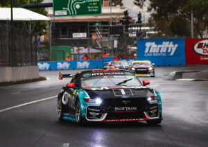 Chaz Mostert Optus Mustang Front View On Wet Track Adelaide 6" x 4" Photo Print