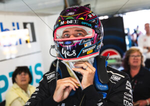 Chaz Mostert In Garage Pulling On Balaclava Before Run Adelaide 6" x 4" Photo Print