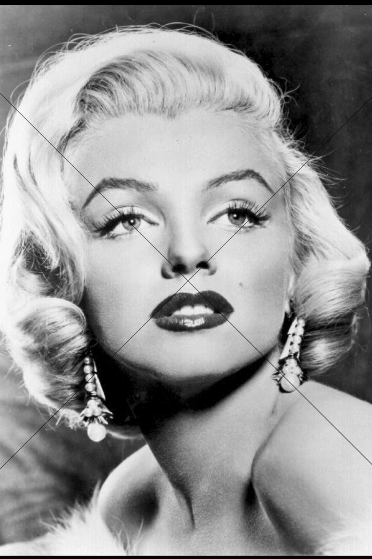 Marilyn Monroe Classic Glamour Headshot Portrait 6" x 4" Photo Print