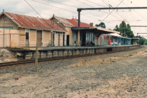 Moe Station Buildings Platform Scene Vic December 1991 6" x 4" Photo Print