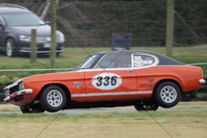 Monty McHaffie Orange 1974 Ford Capri 3.0 GXL #336 Racing 6" x 4" Photo Print