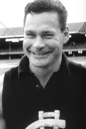 Vintage Ron Barassi in Guernsey Stadium 6"x 4" Photo Print