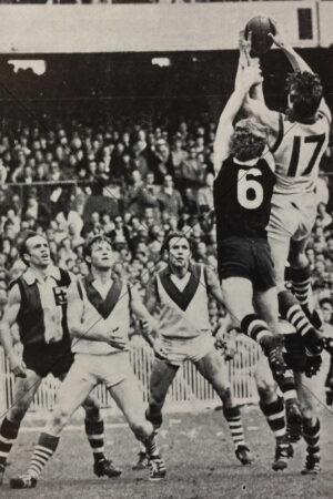 Vintage Footballer Marking Contest 1970 6"x 4" Photo Print