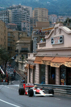 SENNA Monaco Street Circuit Action 6"x 4" Photo Print