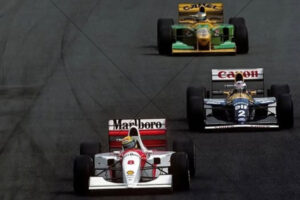 SENNA PROST SCHUMACHER Three Legends 6"x 4" Photo Print