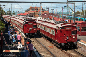 Tait Train Heritage Trains At Station 6" x 4" Photo Print