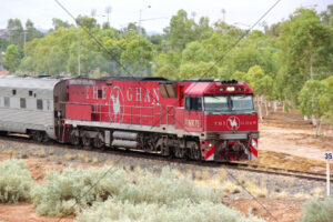 The Ghan Locomotive Close View 6" x 4" Photo Print