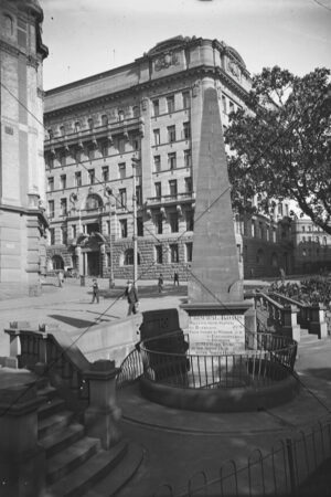 Sydney Obelisk Distance Marker Macquarie Place 1920s 6"x 4" Photo Print