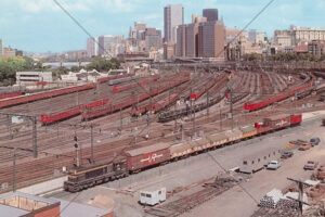 North Melbourne Rail Yards Panorama 6"x 4" Photo Print