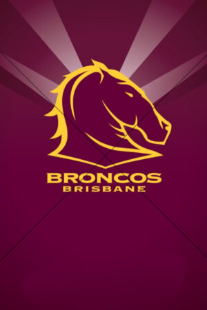Brisbane Broncos Club Logo 6x4 Photo Print