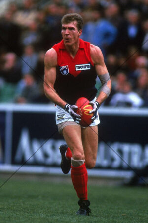Jim Stynes Melbourne Champion Set Shot In Classic Jumper 6x4 Photo Print