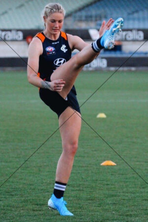 Tayla Harris Close-Up Kick Technique 6x4 Photo Print