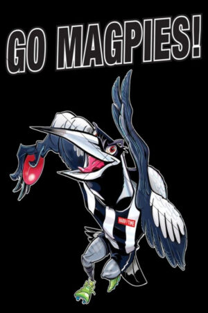 Collingwood Football Club Classic Magpies Emblem 6x4 Photo Print