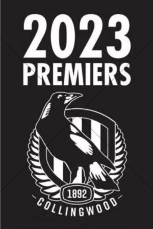 Collingwood Football Club Round Logo Magpies 6x4 Photo Print