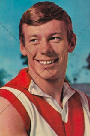 Bob Kingston South Melbourne Swans 1964 Mobil Card Portrait 6x4 Photo Print