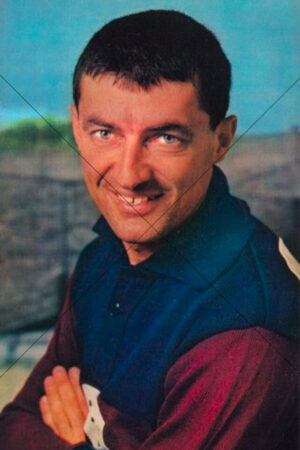 Graham Campbell Fitzroy Lions 1964 Mobil Card Portrait 6x4 Photo Print