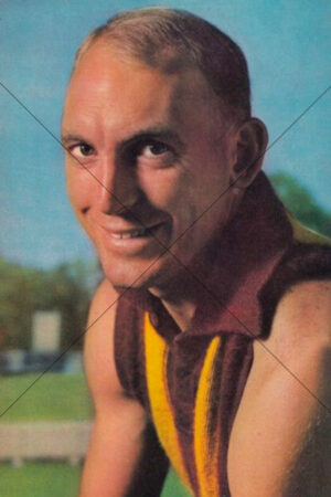 Ian Law Hawthorn Hawks 1964 Mobil Card 6x4 Photo Print