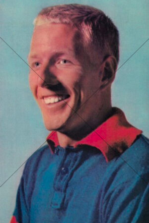 John Schultz Footscray Bulldogs 1964 Mobil Card 6x4 Photo Print