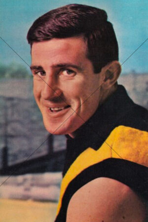 Neville Crowe Richmond Tigers 1964 Mobil Football Photo 6x4 Photo Print