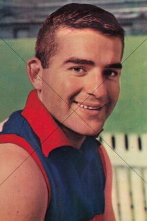 Ray Walker Footscray Bulldogs 1964 Mobil Football Photo 6x4 Photo Print