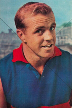 Ted Whitten Footscray Bulldogs 1964 Mobil Football Photo 6x4 Photo Print